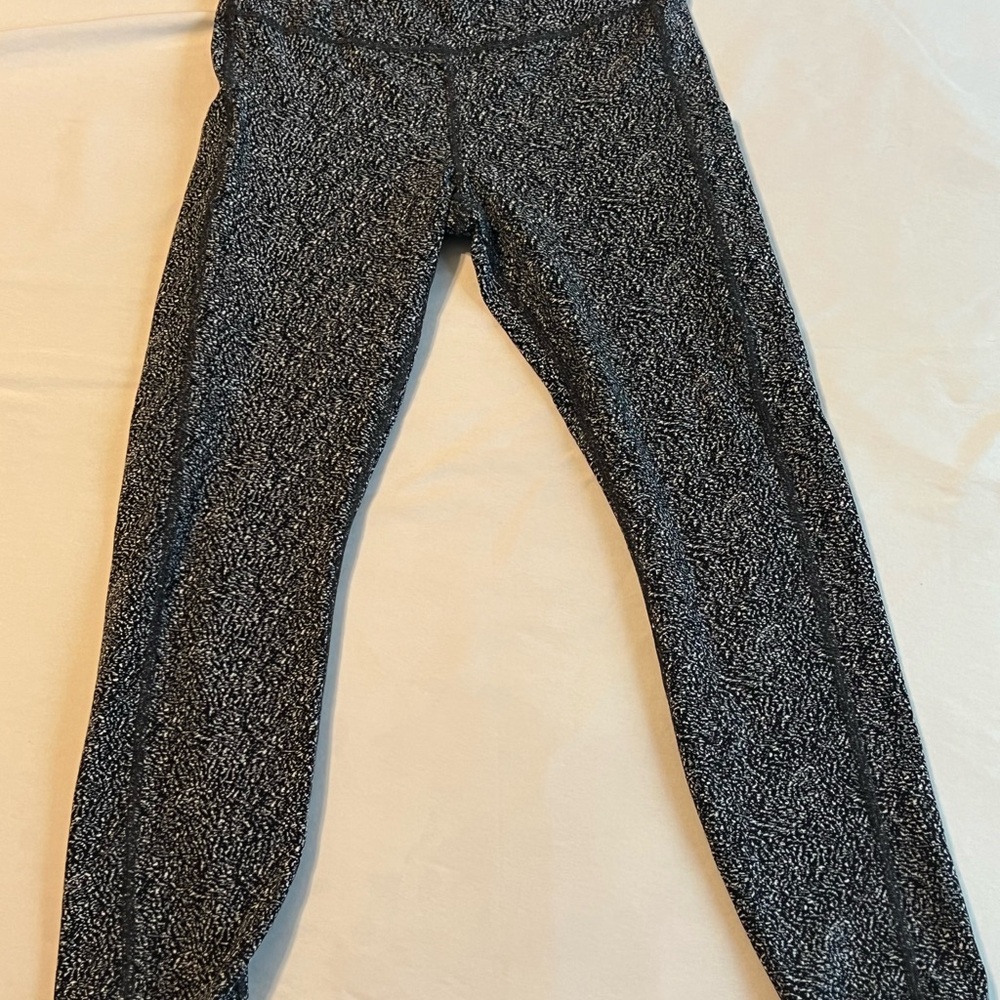 Athleta Monochrome Textured Leggings